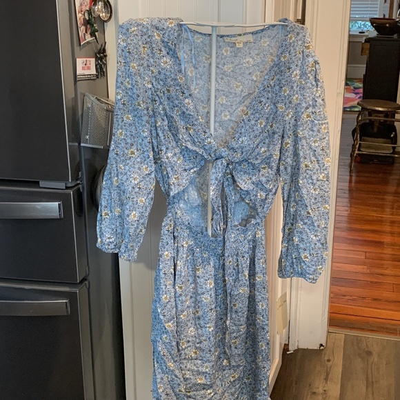 Be Bop‎ front tie dress. NWT. Retsil 48. - Picture 1 of 6